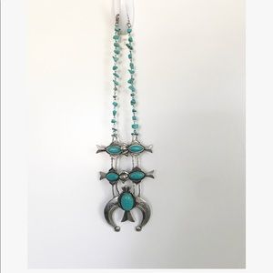 Free People faux turquoise necklace